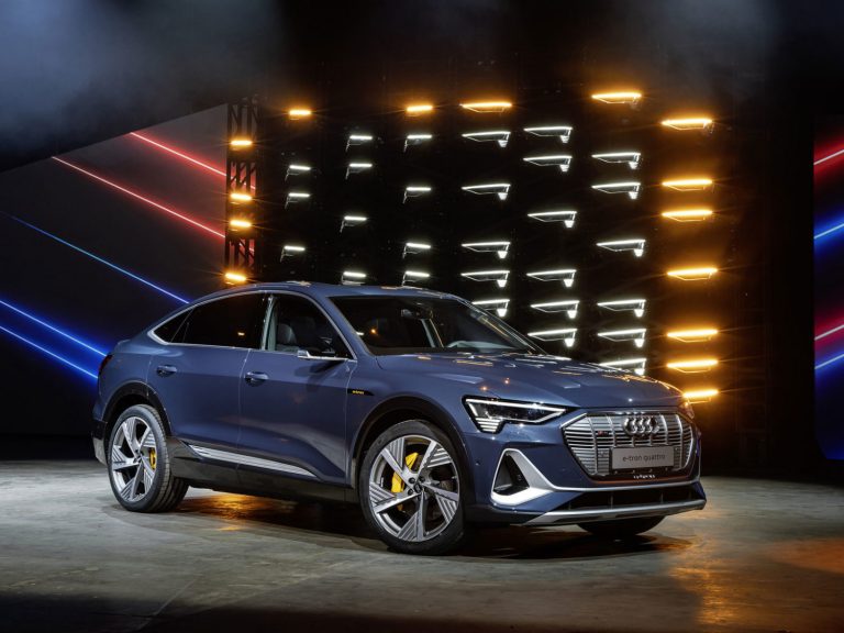 Audi e-tron Sportback est dynamique et électrique